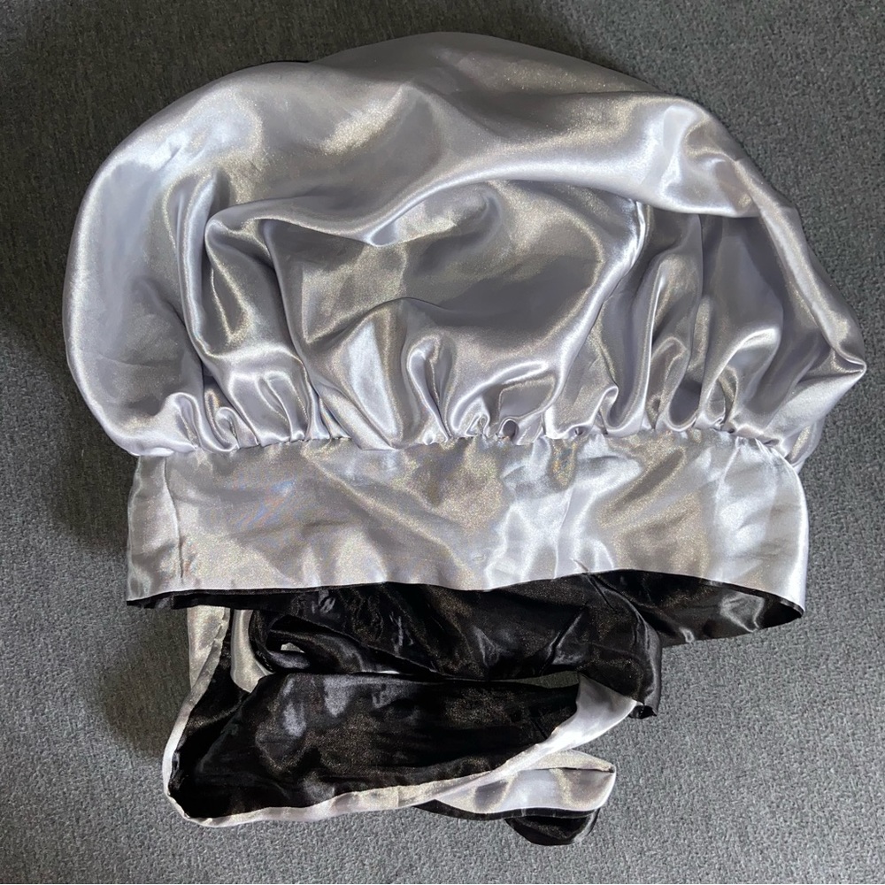 Reversible Satin Bonnet